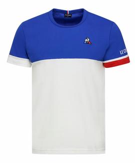 TRI TEE SS Nº1 M OPTICAL WHITE / COBALT