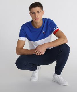 TRI TEE SS Nº1 M OPTICAL WHITE / COBALT