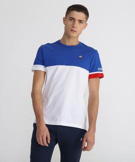 TRI TEE SS Nº1 M OPTICAL WHITE / COBALT