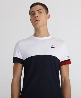 TRI TEE SS Nº1 M SKY CAPTAIN / OPTICAL WHITE / RED