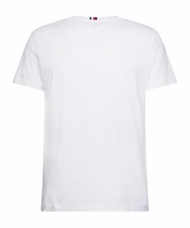 BLOCK STRIPE HILFIGER TEE WHITE