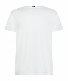 HILFIGER SQUARES TEE WHITE