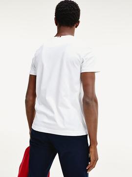 HILFIGER SQUARES TEE WHITE