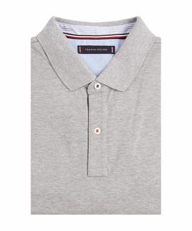 HILFIGER INSERT REGULAR POLO MEDIUM GREY HEATHER