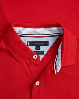 HILFIGER INSERT REGULAR POLO PRIMARY RED