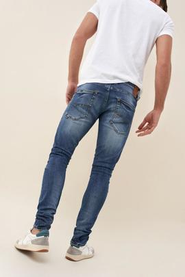 CLASH SKINNY FIT PREMIUM WASH EN DENIM AZUL