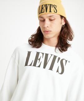 LEVI'S® RELAXED GRAPHIC CREWNECK 90S SERIF LOGO