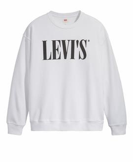 LEVI'S® RELAXED GRAPHIC CREWNECK 90S SERIF LOGO