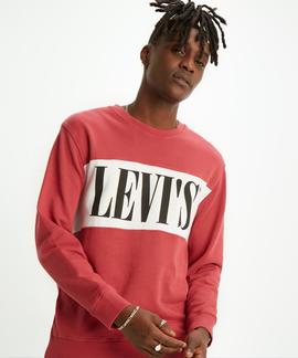 LEVI'S® RELAXED GRAPHIC CREWNECK LOGO COLORBLOCK