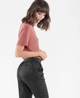 PANTALÓN CANGGU NEGRO CON ESTRELLAS DE LUREX