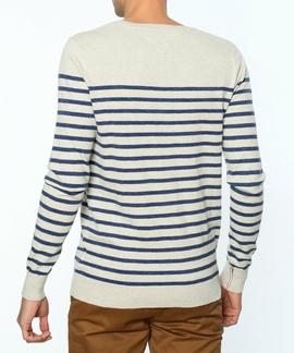 THDM BASIC CN SWEATER OATMEAL