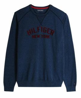 CHAD CREW NECK SWEATER BLUE