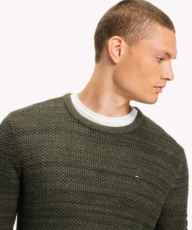 TJM TONAL CN SWEATER THYME