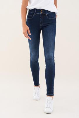 SECRET SKINNY FIT HIGH RISE EN DENIM AZUL