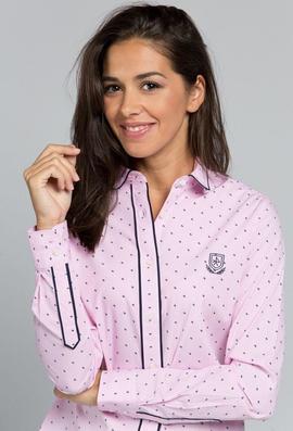 CAMISA M RAYAS FANTASIA ROSA