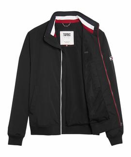 TJM ESSENTIAL BOMBER JACKET TOMMY BLACK