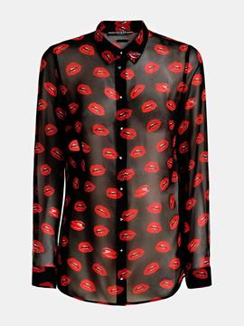 LS CLOUIS SHIRT PLAY LIPS COMBO