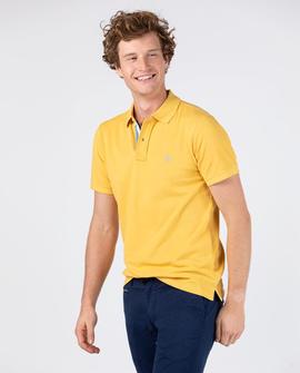 POLO PIQUE SHORT SLEEVE YELLOW