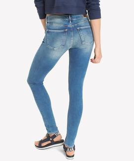 NORA MID RISE SKINNY FLBLST