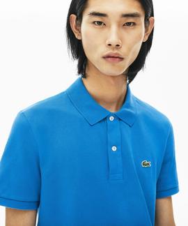 POLO LACOSTE SLIM FIT L61 AZUL ROYAL