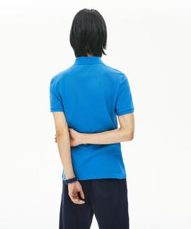 POLO LACOSTE SLIM FIT L61 AZUL ROYAL