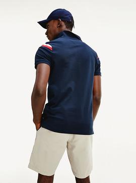 SHOULDER GS INSERT SLIM POLO DESERT SKY