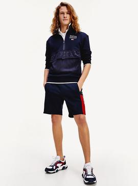 HILFIGER COLORBLOCK REGULAR POLO DESERT SKY