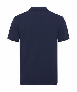 TJM TOMMY BADGE POLO BLACK IRIS