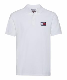 TJM TOMMY BADGE POLO CLASSIC WHITE