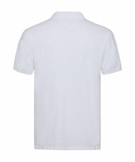 TJM TOMMY BADGE POLO CLASSIC WHITE