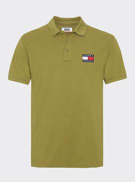 TJM TOMMY BADGE POLO UNIFORM OLIVE