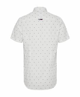 TJM SHORT SLEEVE DOBBY SHIRT WHITE / MULTI