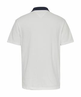 TJM BOLD GRAPHIC POLO WHITE