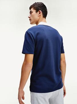 TJM BOLD GRAPHIC POLO TWILIGHT NAVY