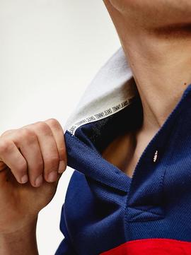 TJM BOLD GRAPHIC POLO TWILIGHT NAVY