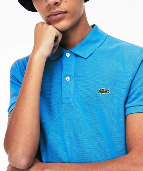 POLO LACOSTE SLIM FIT PTV TURQUESA