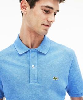 POLO LACOSTE SLIM FIT EUA AZUL VIGORÉ