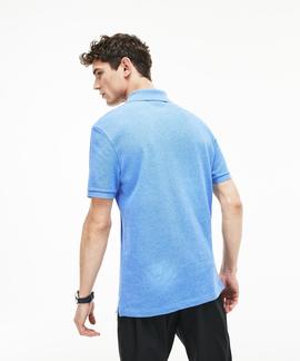 POLO LACOSTE SLIM FIT EUA AZUL VIGORÉ