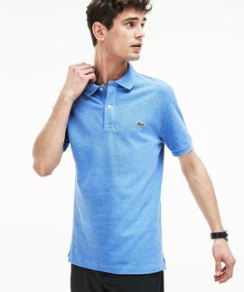 POLO LACOSTE SLIM FIT EUA AZUL VIGORÉ