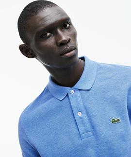 POLO LACOSTE SLIM FIT EUA AZUL VIGORÉ