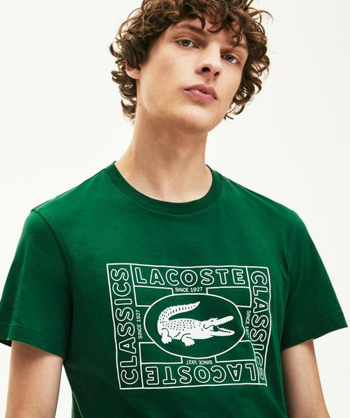 CAMISETA LACOSTE 132 VERDE