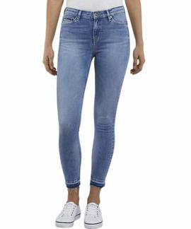 PANTALÓN VAQUERO NORA MID RISE SKINNY FIT 7/8 ECHLT