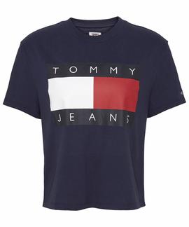 TJW TOMMY FLAG TEE TWILIGHT NAVY