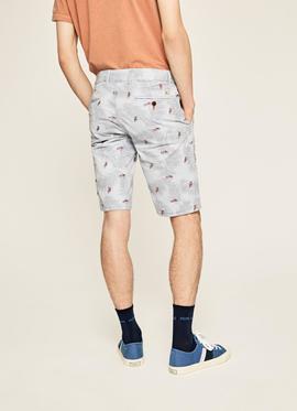 BLACKBURN SHORT EMBRO SLIM FIT 513 SKY