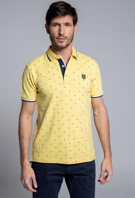 POLO H FANTASIA ANCLAS AMARILLO