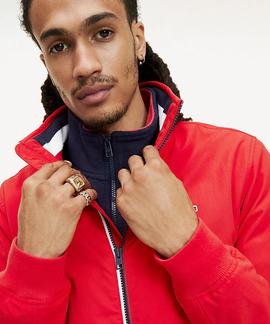 TJM ESSENTIAL BOMBER JACKET RACING RED