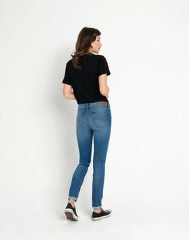 SCARLETT SKINNY FIT ZIP FLY HIGH BLUE