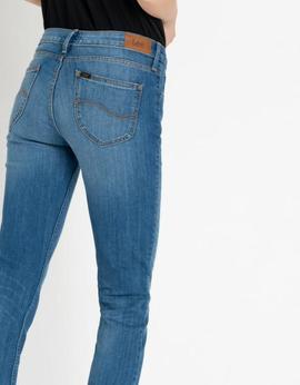 SCARLETT SKINNY FIT ZIP FLY HIGH BLUE