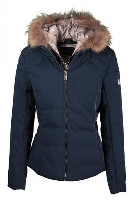 CHAQUETA DE MUJER ACOLCHADA SOFTSHELL AZUL MARINO