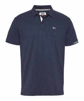 TJM BRANDED RIB POLO BRIGHT TWILIGHT NAVY